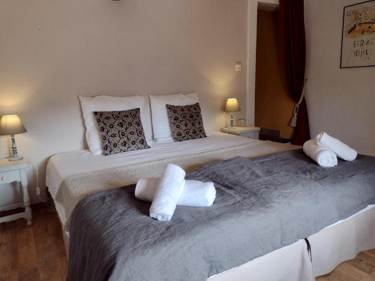 La Maison Des Autres, Piscine Chauffee, Chambres D'Hotes Proches Uzes, Nimes, Pont Du Gard Saint-Genies-de-Malgoires Luaran gambar
